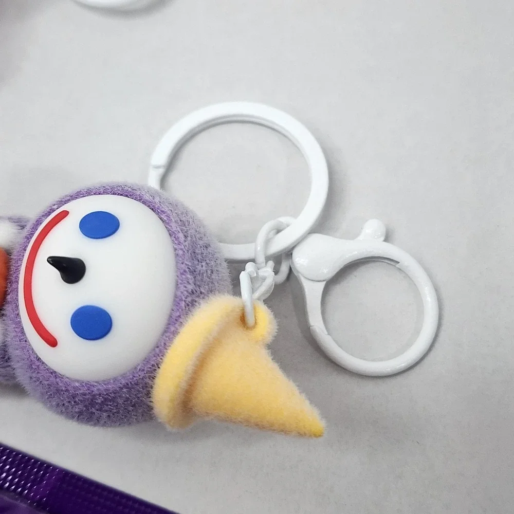 2 Saucy & Spicy Jack In The Box Keychain Charm Jibbi Limited Edition Pink/Purple